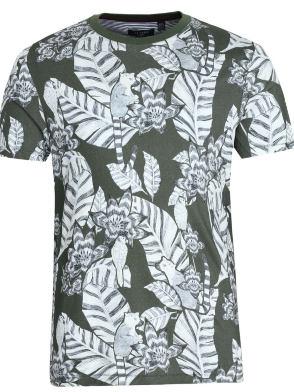 Ted Baker BULSEYE
Khaki Green T Shirt Size M